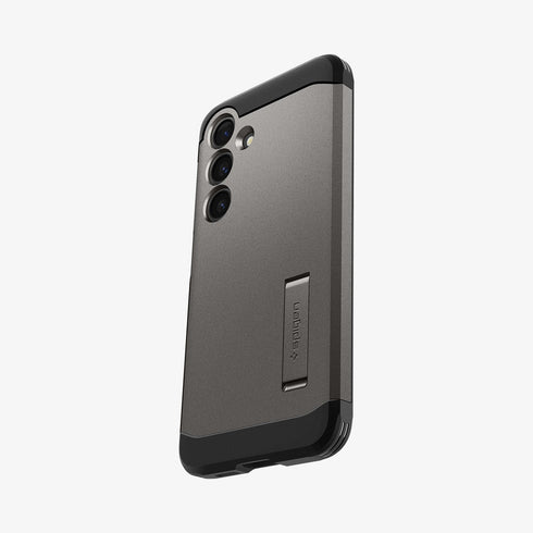 ACS07300 - Galaxy S24 Ultra Case Tough Armor in Black showing the back